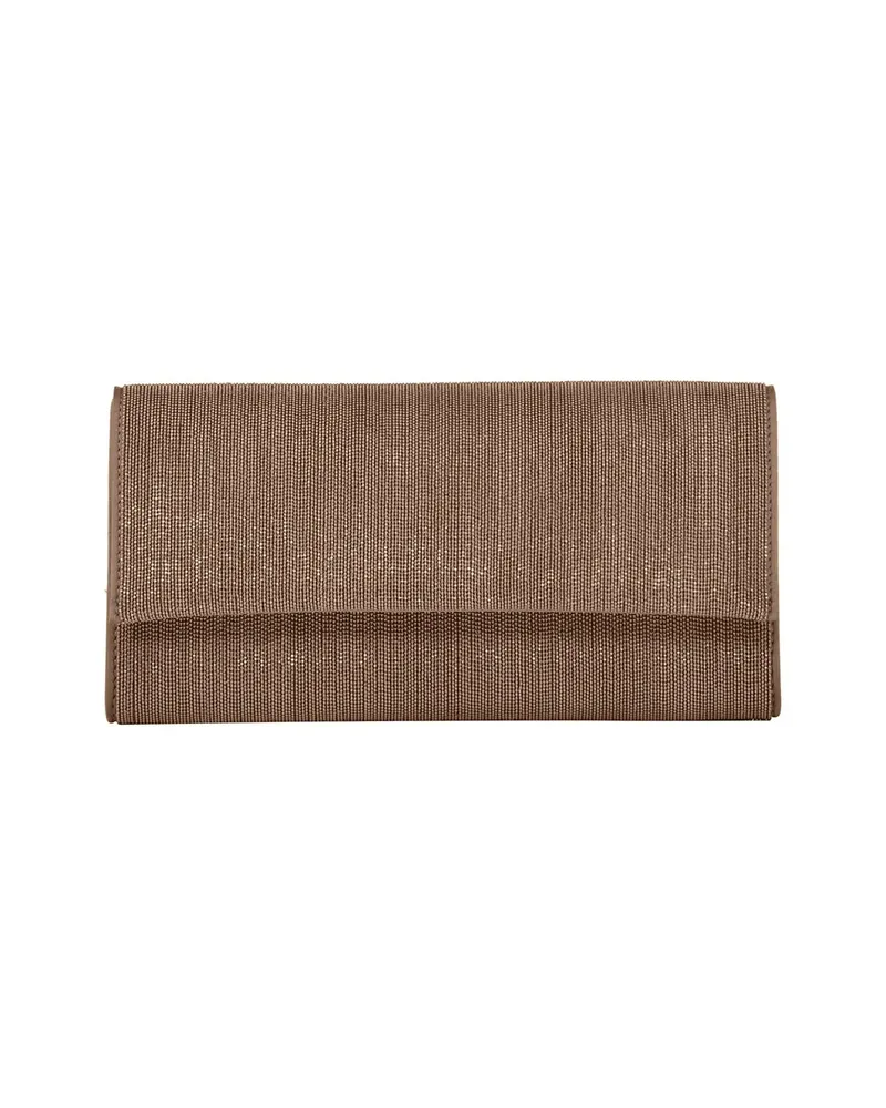 Brunello Cucinelli Precious Clutch Bag Pink