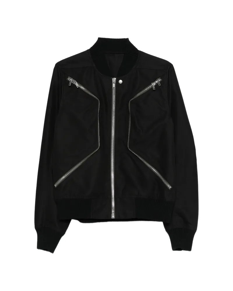 Rick Owens Zip-fastening Bomber Jacket Black