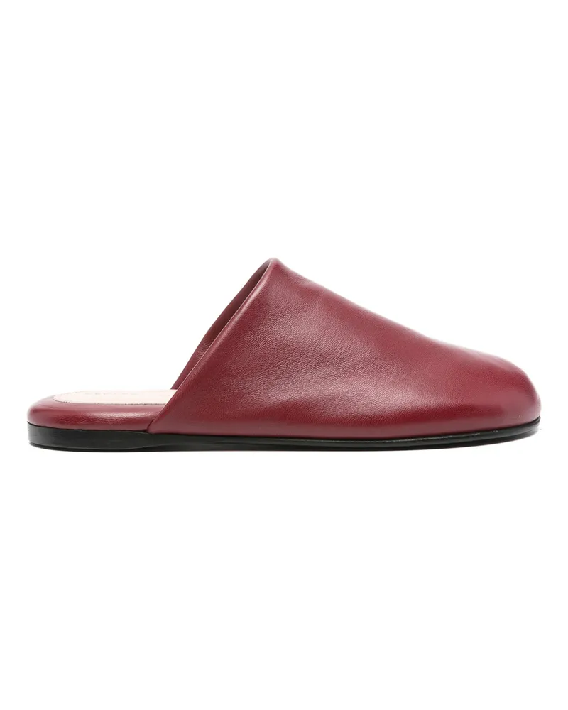 Carven Garnier Mules Red