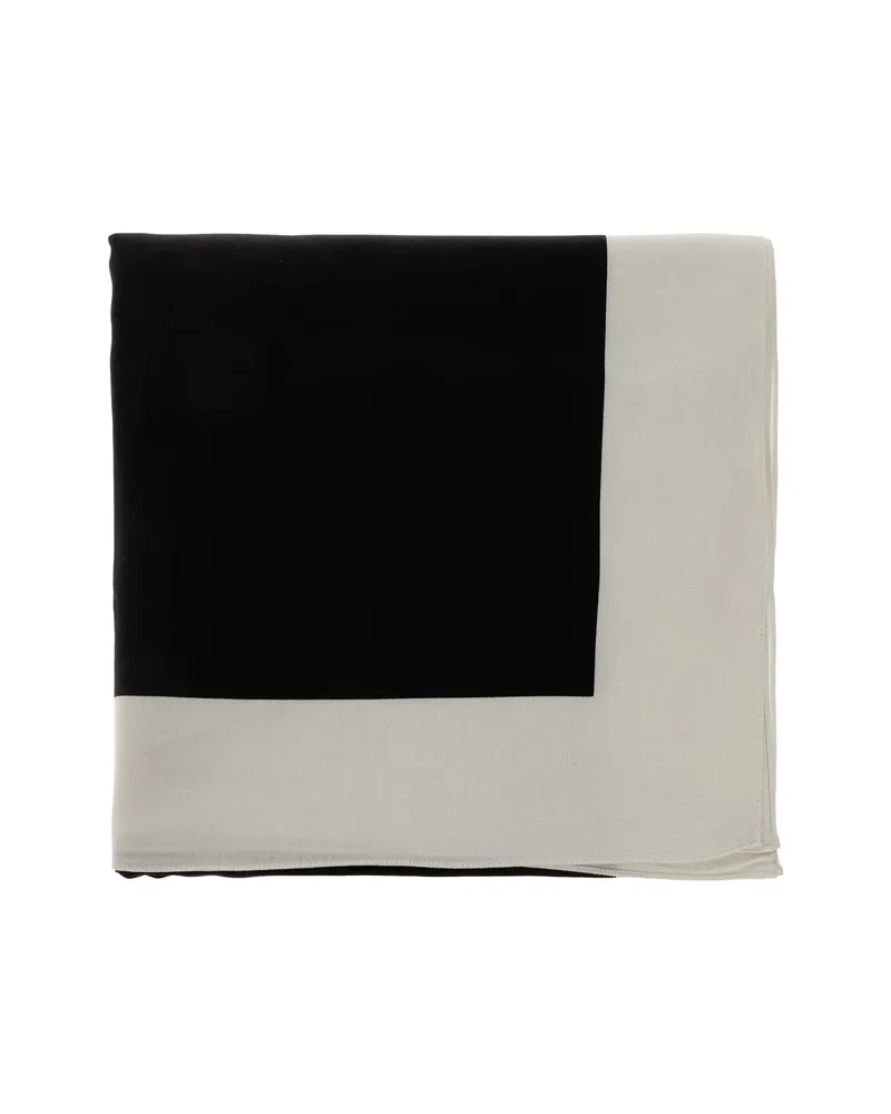 Rick Owens Printed Scarf Black