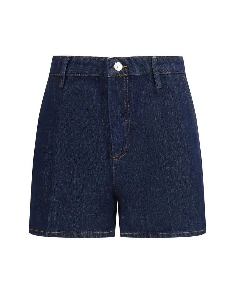 7 for all mankind Denim Shorts Blue