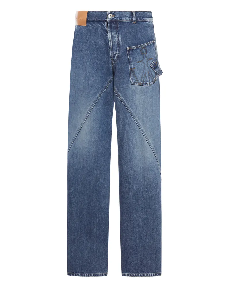 J.W.Anderson Seam-detail Jeans Blue