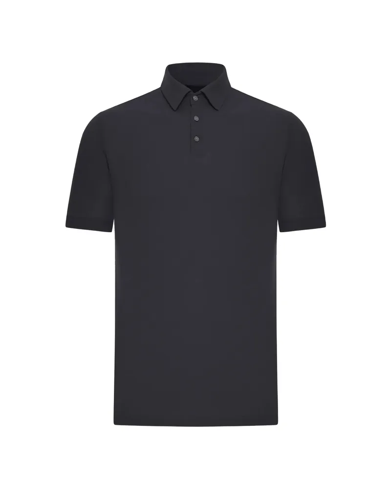 Zanone Slim-fit Polo Shirt Grey