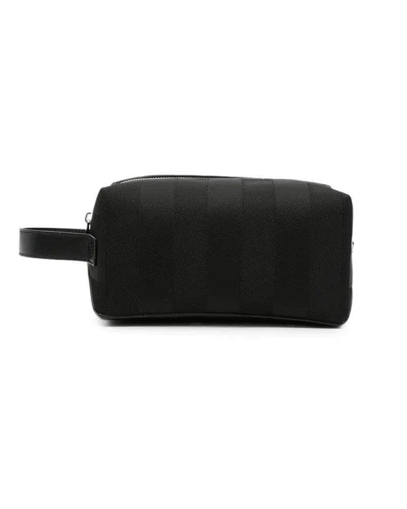 Fendi Logo-plaque Wash Bag Black