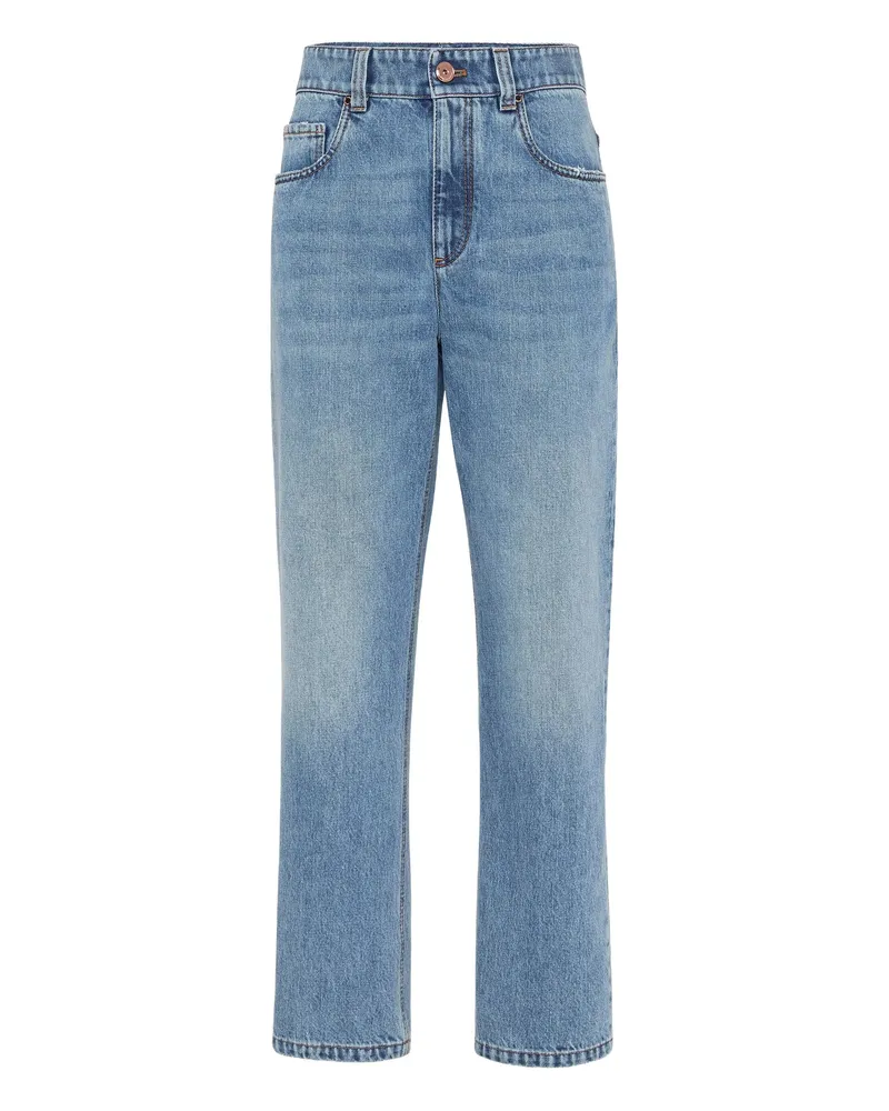 Brunello Cucinelli Retro Jeans Blue