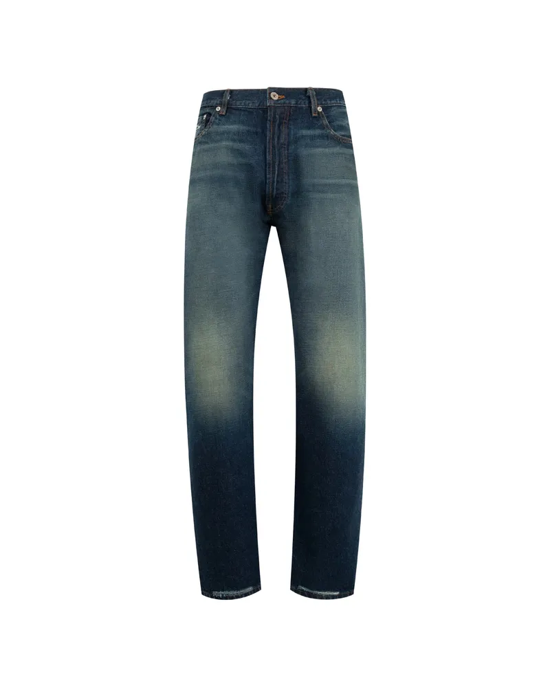 GALLERY DEPT. Marley Distressed-finish Jeans Blue