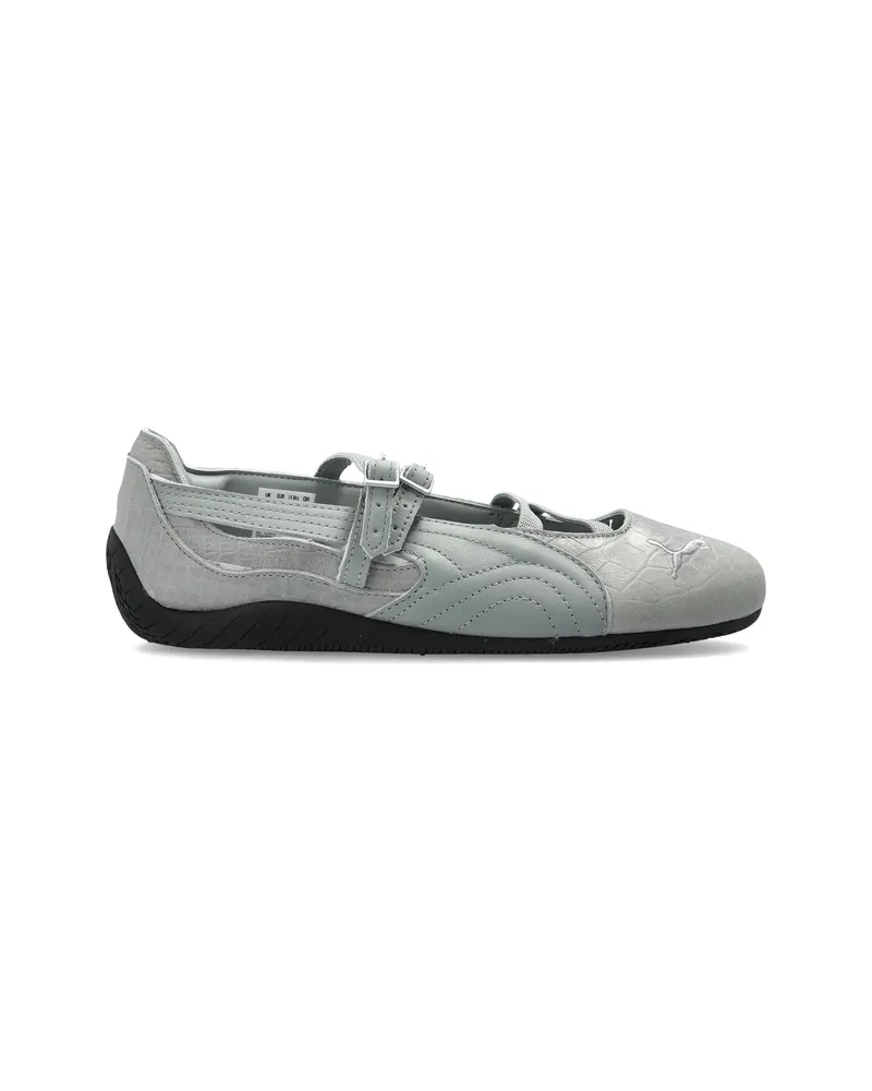 Puma Speedcat Cross-strap Ballet Flats Grey