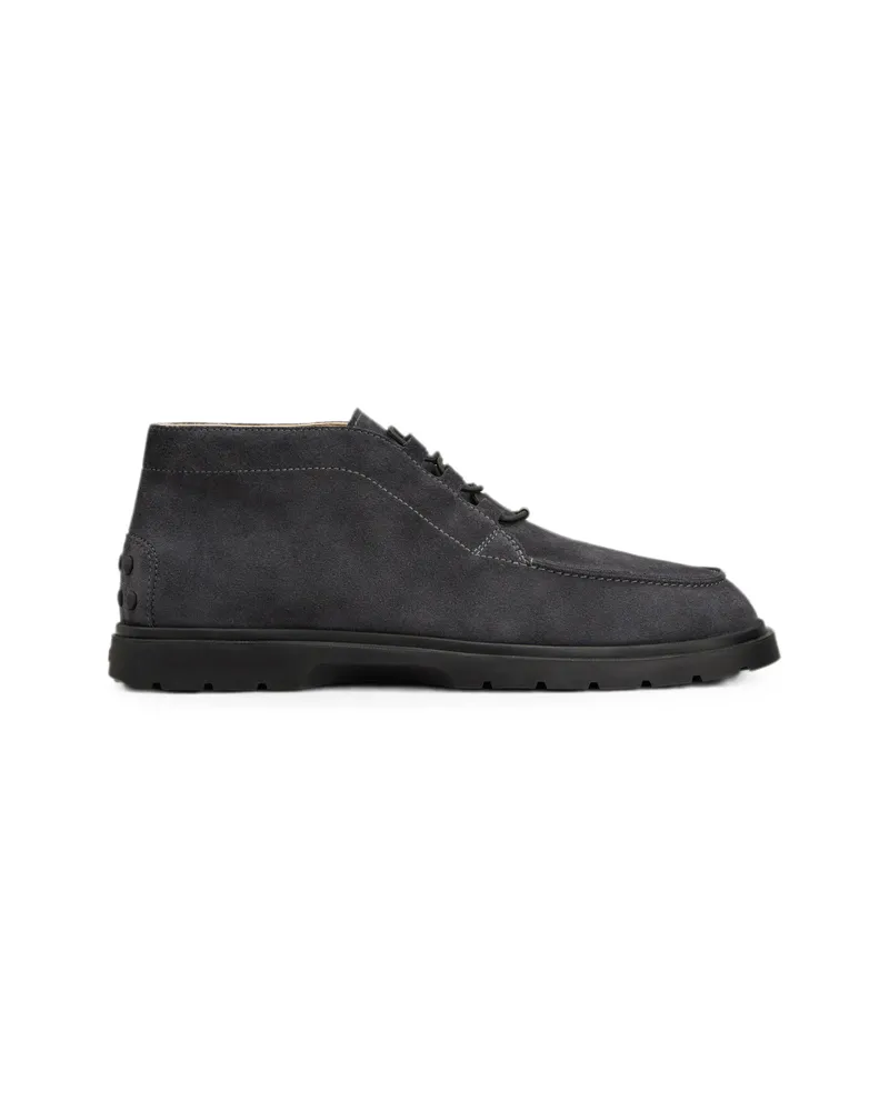 TOD'S Desert Boots In Suede Grey
