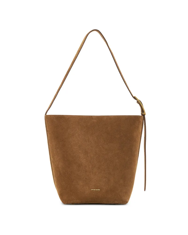 Anine Bing Elly Bucket Bag Brown
