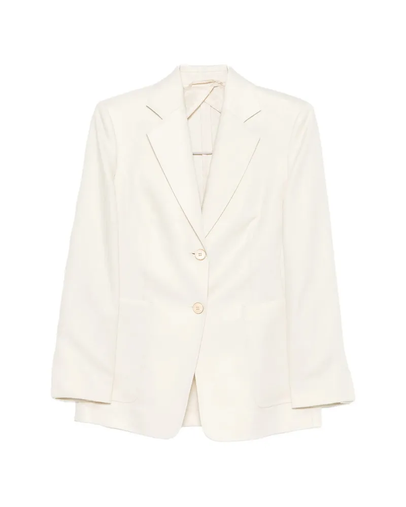 Max Mara Linen Blazer Neutrals