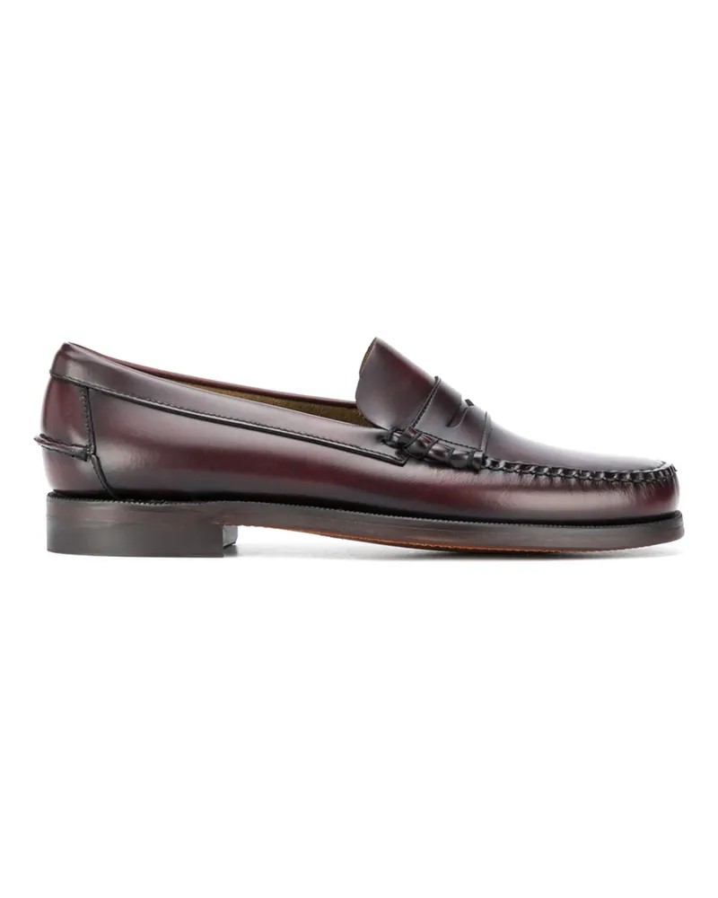 Sebago Polished Slip-on Loafers Brown
