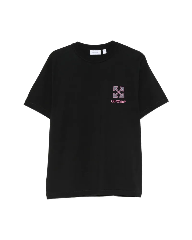 OFF-WHITE Off-white Arrow Short-sleeve T-shirt Black