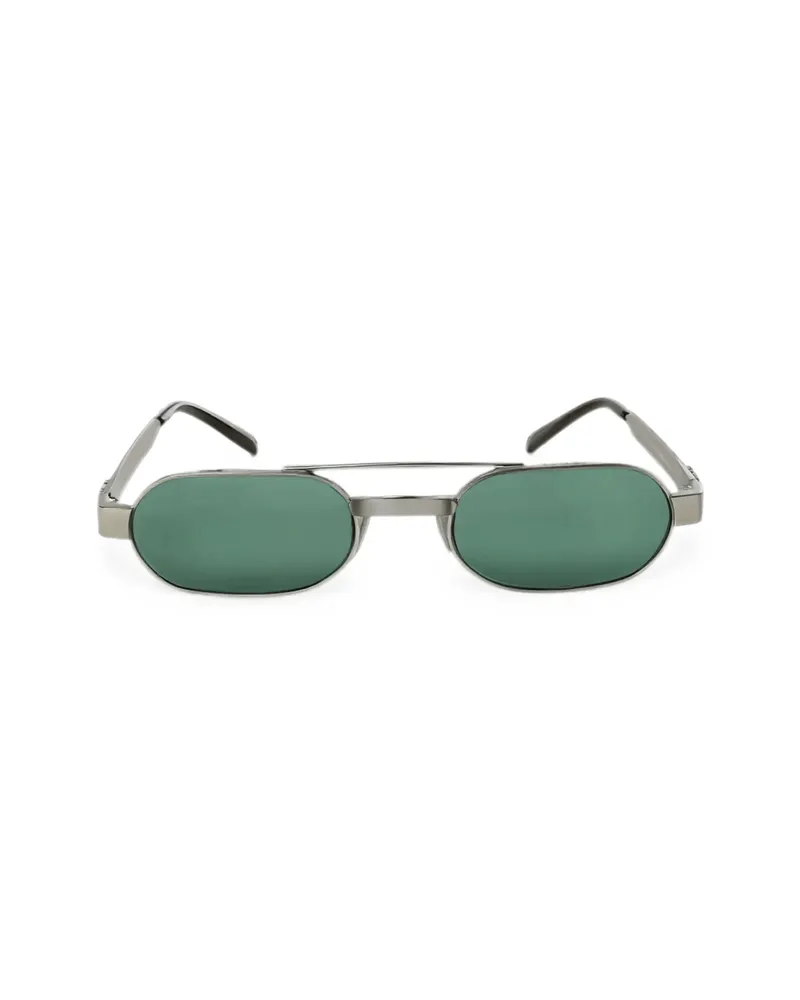 Miu Miu Geometric-frame Sunglasses Silver