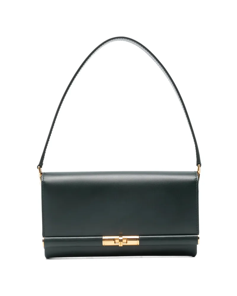 Dolce & Gabbana Marlene Gold-tone Hardware Shoulder Bag Green