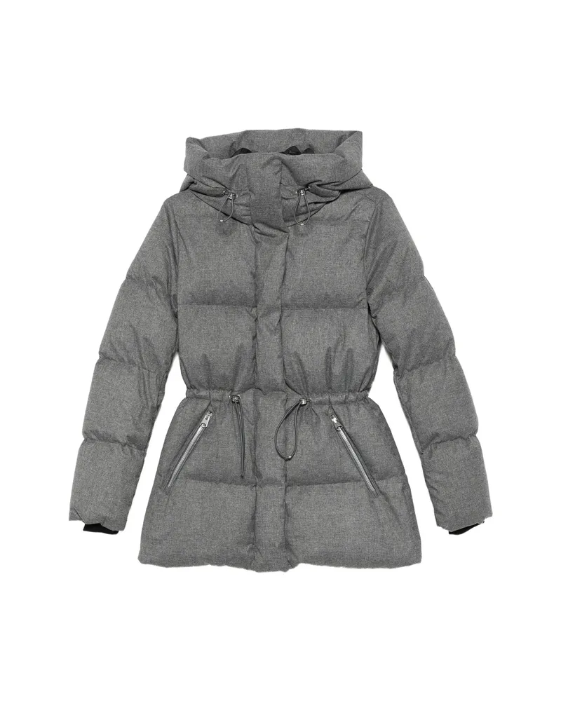 Mackage Freya Hooded Quilted Jacket Grey