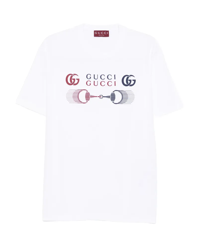 Gucci Horsebit Logo T-shirt White