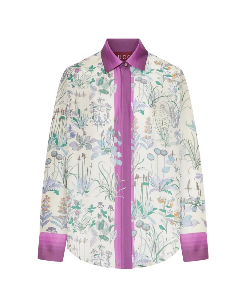 Gucci 856092ZAUK7 9224 IVORY PURPLE MC White