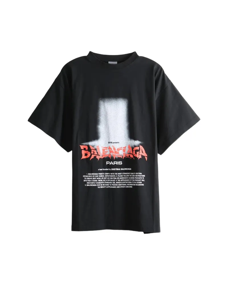 Balenciaga The Door Oversized T-shirt Black