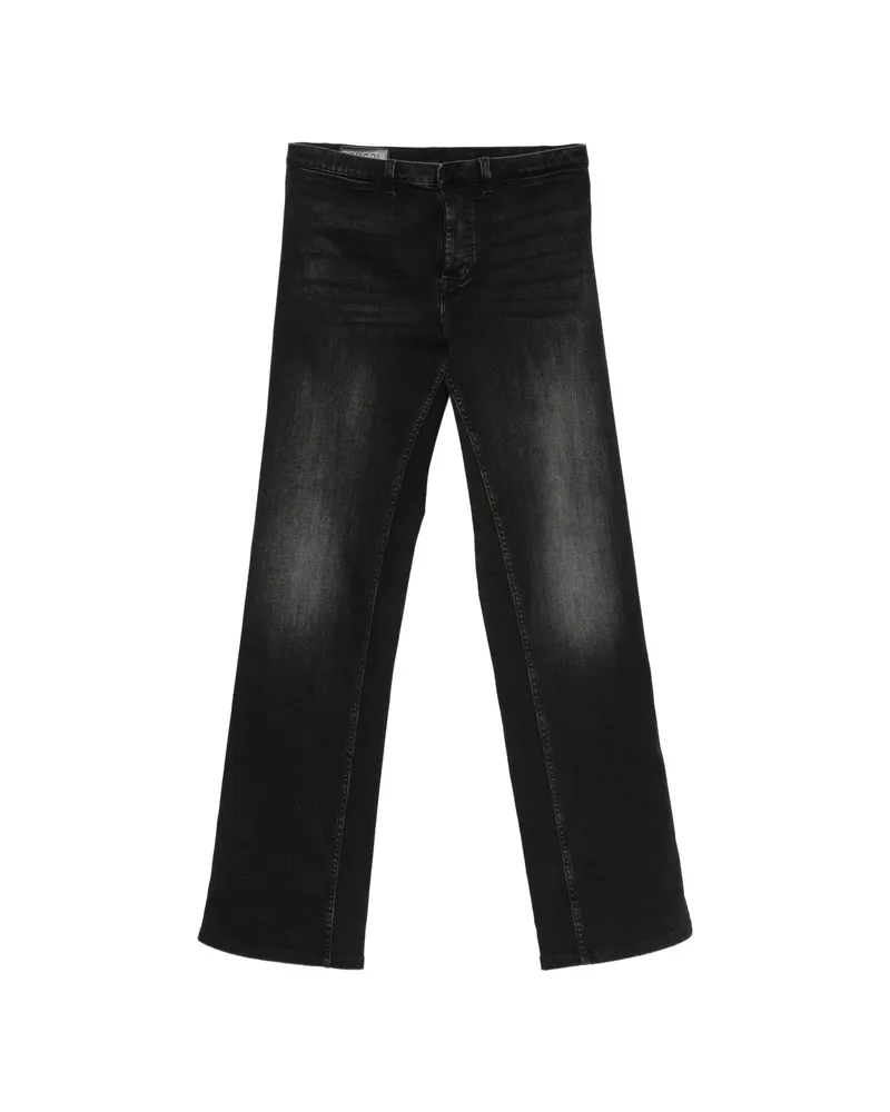 Gucci Web-stripe Flared Jeans Black
