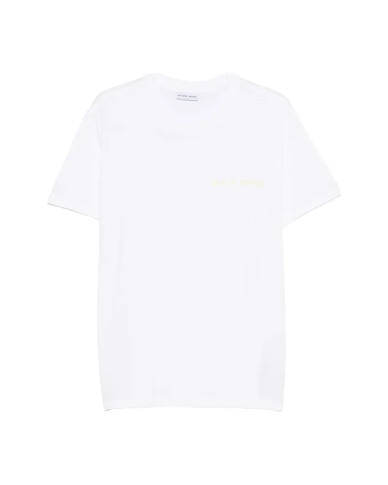 Maison Labiche Popincourt Embroidered T-shirt White