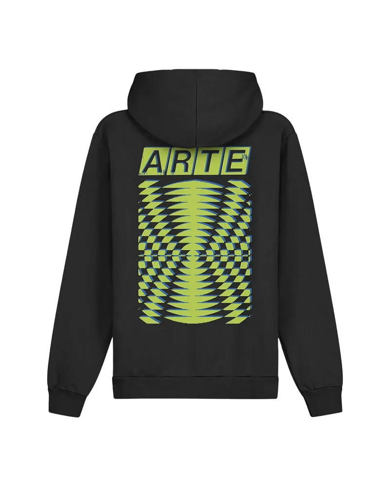 Arte Antwerp Graphic Hoodie Black