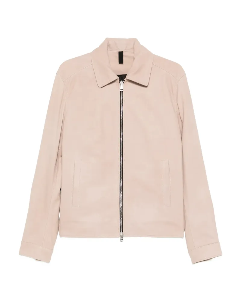 Tagliatore Wes Zip-up Jacket Neutrals