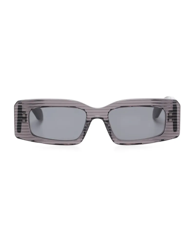 Alaïa Rectangle-frame Sunglasses Grey