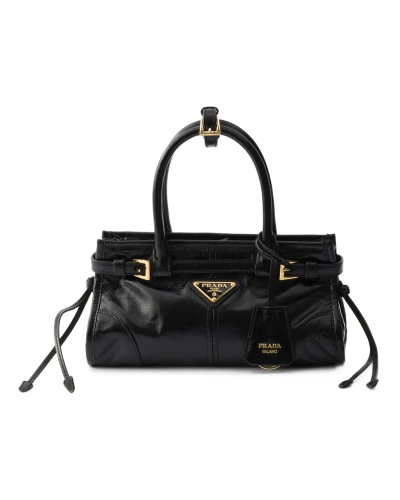 Prada Bonnie Leather Mini-bag Black