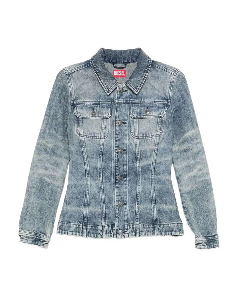 Diesel Katerin Pocket-button Jacket Blue