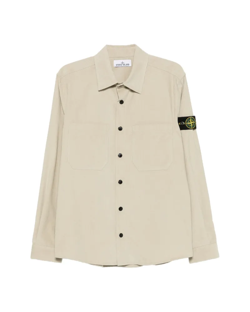 Stone Island Corduroy Shirt Jacket Neutrals