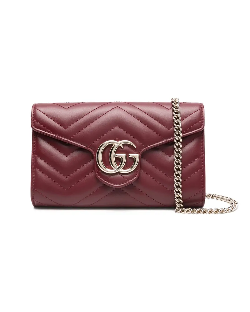 Gucci GG Marmont Clutch Red