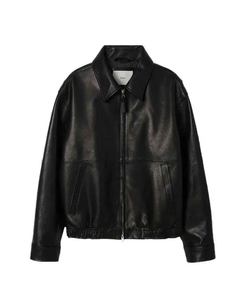 Dunst Drizzler Leather Jacket Black