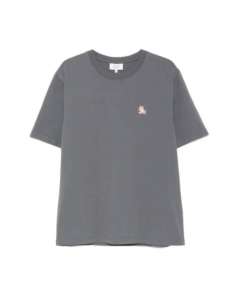 Kitsuné Fox Patch T-shirt Grey