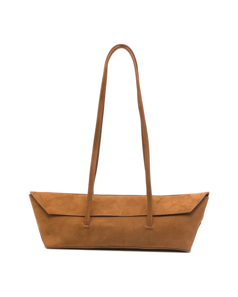 Christopher Esber Mini Gondola Shoulder Bag Brown