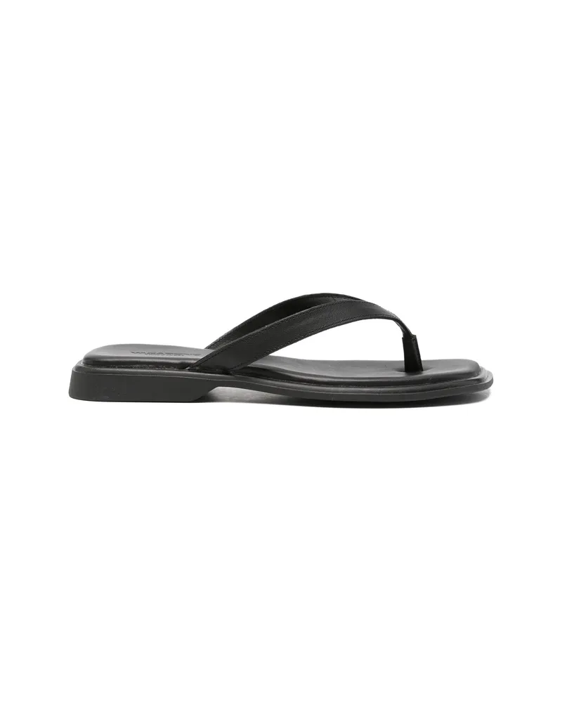 Vagabond Izzy Leather Flip-flops Black