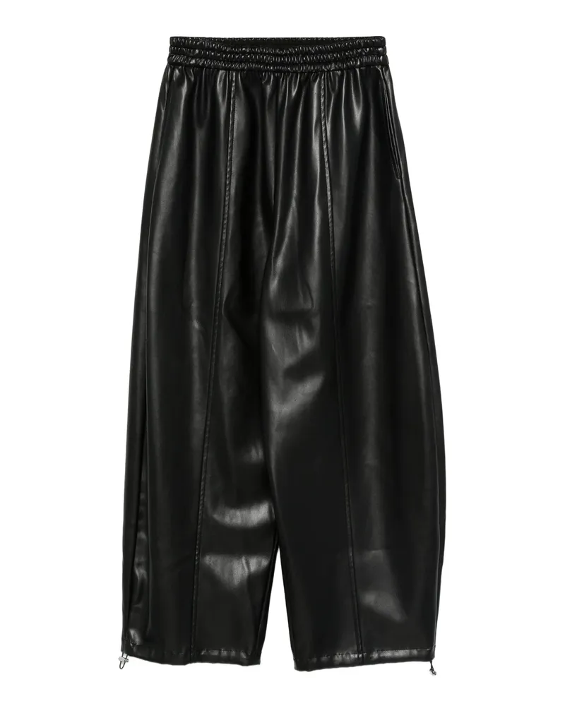 Pinko Elasticated-waistband Trousers Black