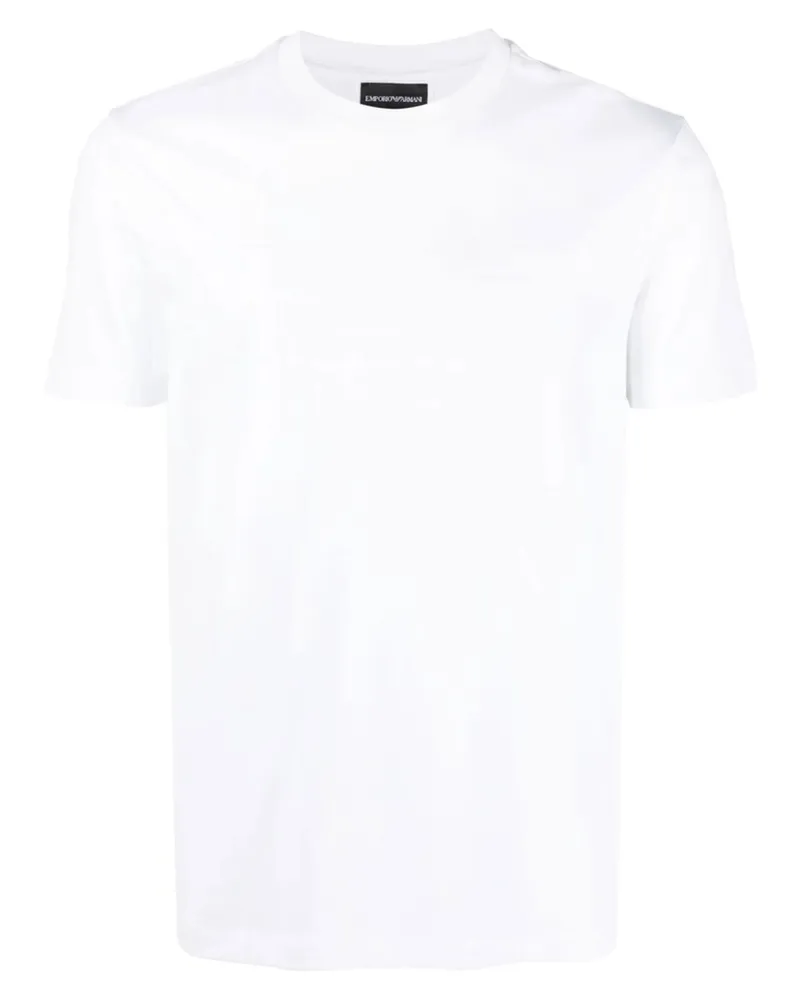 Emporio Armani Cotton Short-sleeve T-shirt White