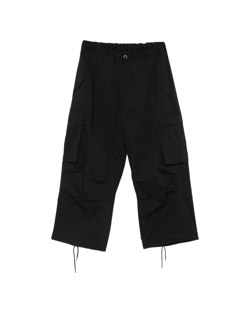 nine:inthe:morning Lucien Cargo-pockets Trousers Black