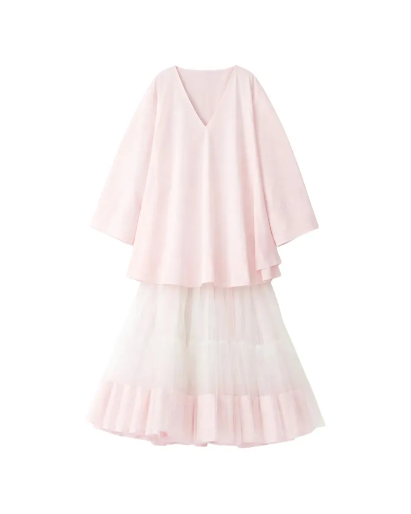 Jacquemus V-neck Shirt Pink