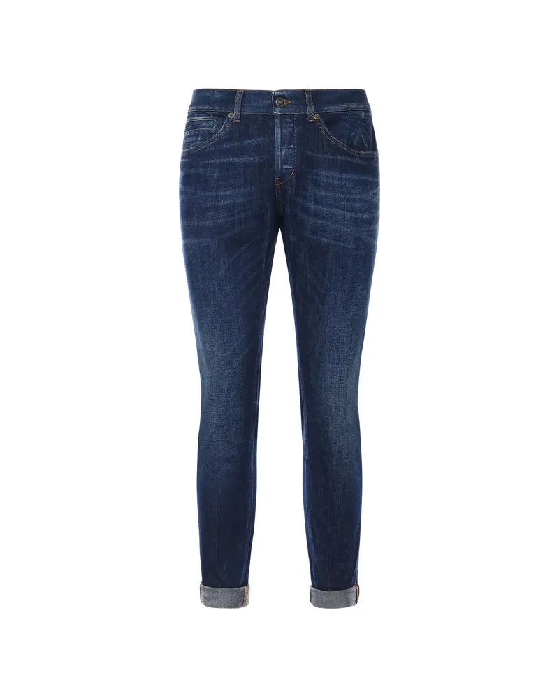 Dondup Cuffed Jeans Blue