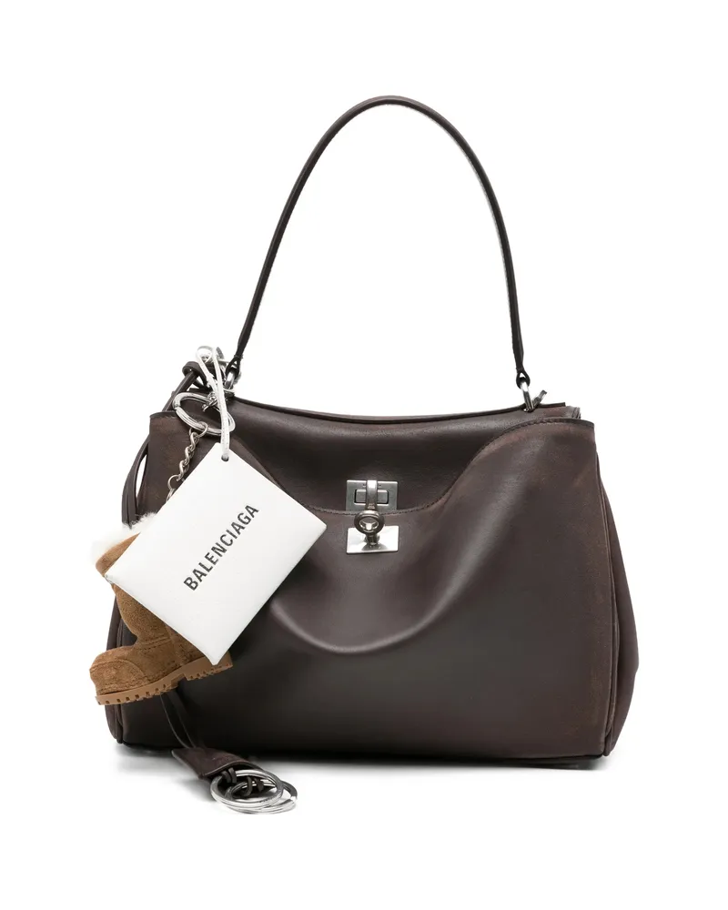 Balenciaga Rodeo Shoulder Bag Brown