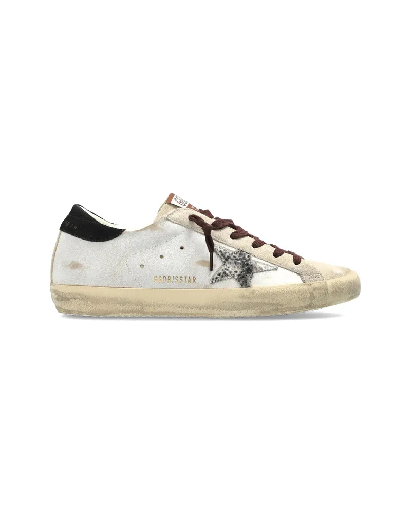 Golden Goose Super-Star Animal-print Sneakers Neutrals
