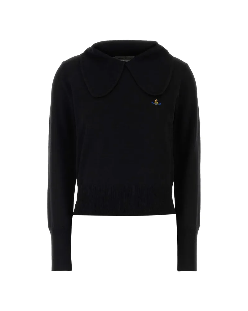 Vivienne Westwood Bea Polo Sweater Black