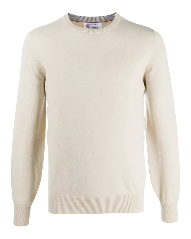 Brunello Cucinelli Cashmere Sweater Neutrals