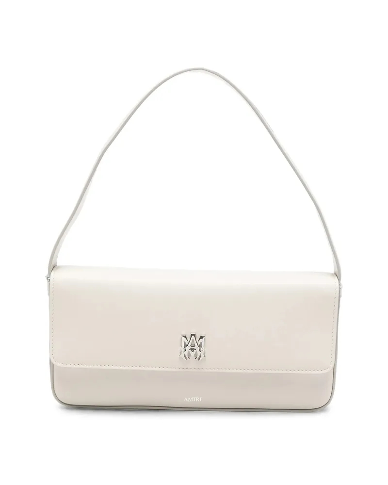 Amiri MA Millie Leather Shoulder Bag Neutrals