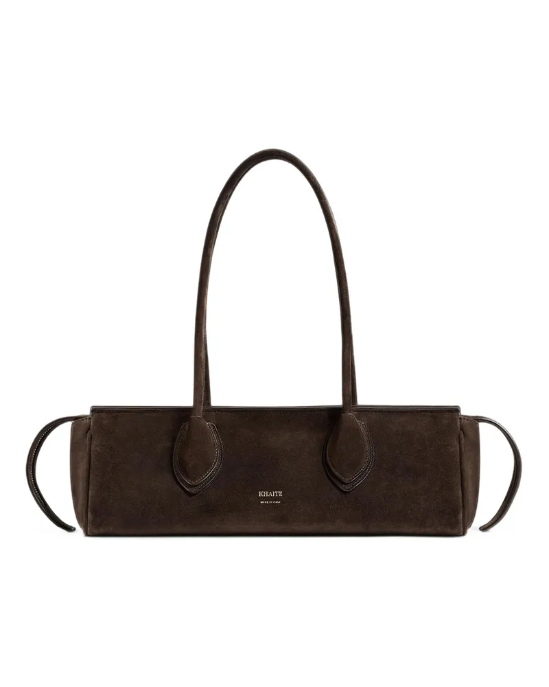KHAITE Donna Shoulder Bag Brown