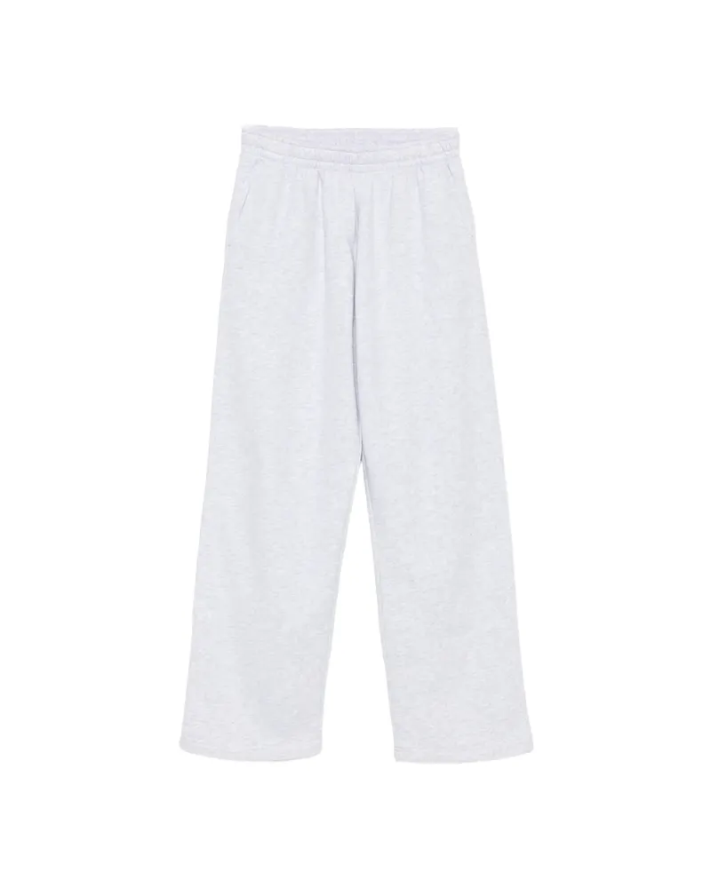 SPORTY & RICH Elasticated-waist Track Pants Grey