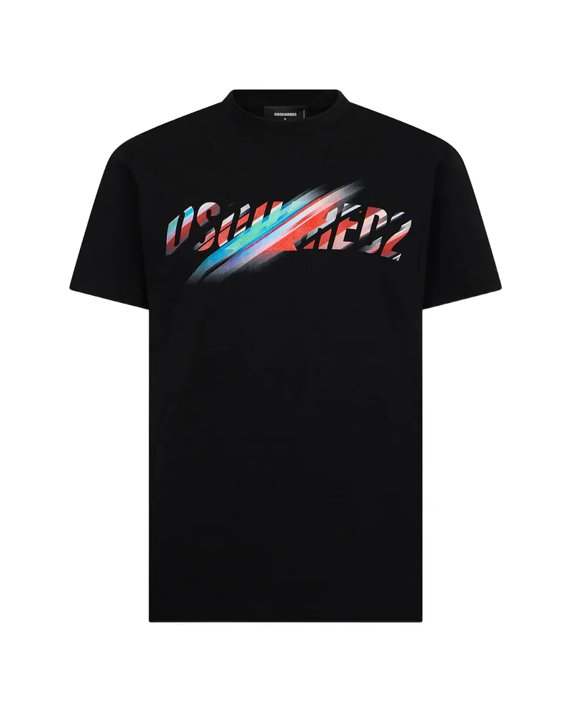 Dsquared2 Logo-print T-shirt Black