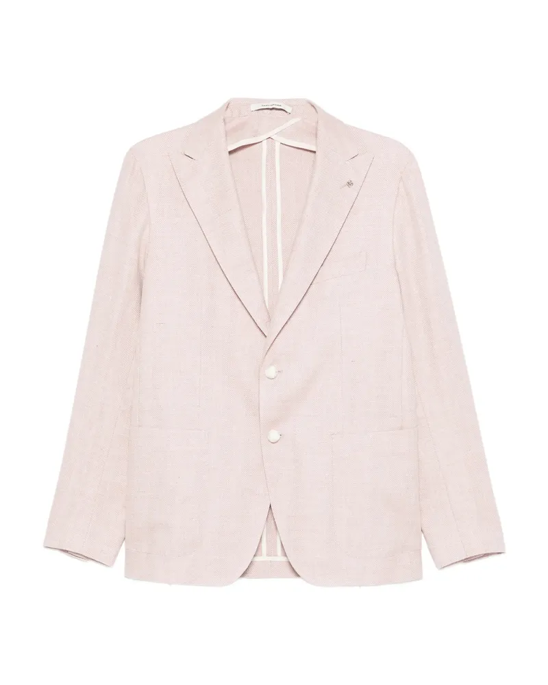 Tagliatore Single-breasted Blazer Pink