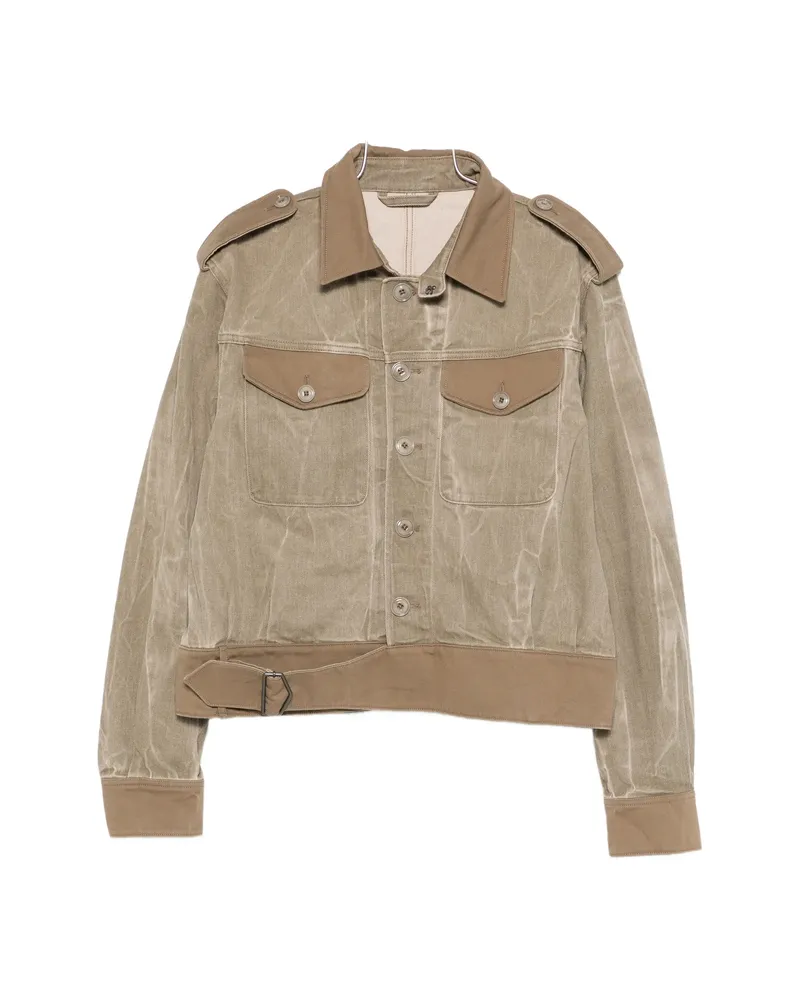Our Legacy Battle Flap-pocket Jacket Neutrals